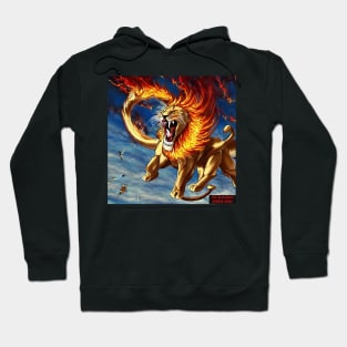 Fire Breathing Demon slaying Lion! Hoodie